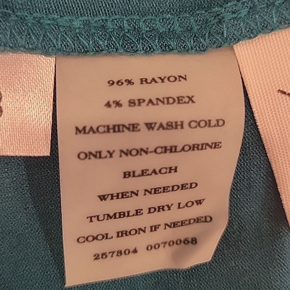 Blue One-Shoulder Ruffle Top - Picture 4 of 4